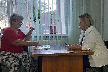 Татьяна Казармщикова провела прием граждан